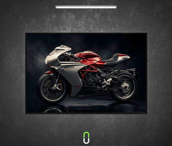 Tableau Néon Rétroéclairé — MV Agusta Superveloce