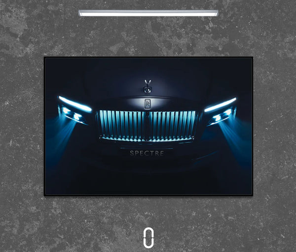 Tableau Néon Rétroéclairé — Rolls Royce Spectre Mansory V2