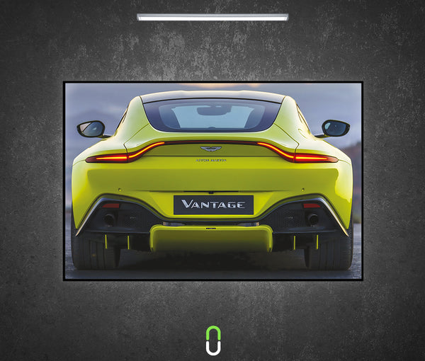 Tableau Néon Rétroéclairé — Aston Martin Vantage Roadster