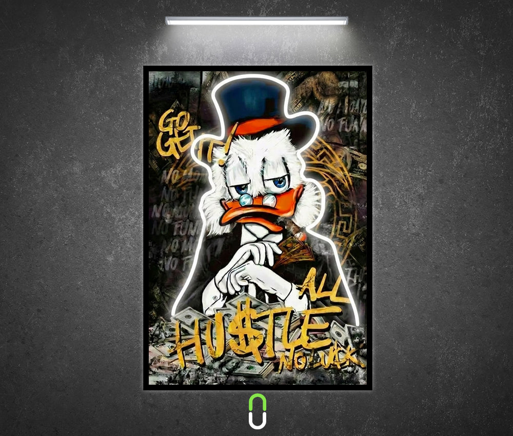 Tableau Néon Rétroéclairé — OG Hustle Mode Avec LED