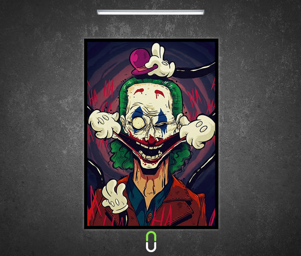 Tableau Néon Rétroéclairé — Joker HA HA!