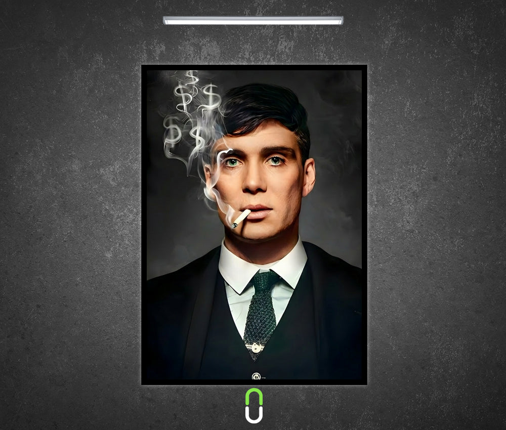 Tableau Néon Rétroéclairé — Thomas Shelby V1