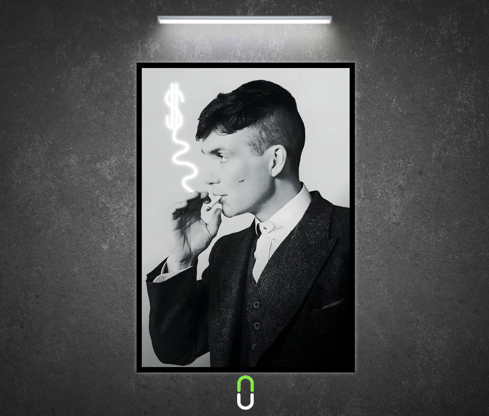 Tableau Néon Rétroéclairé — Thomas Shelby V2 Avec LED