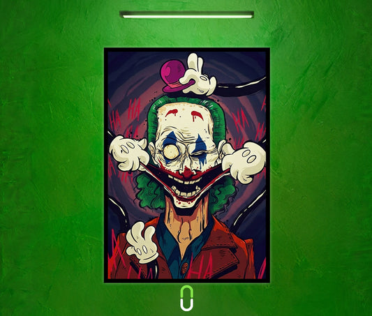 Tableau Néon Rétroéclairé — Joker HA HA!