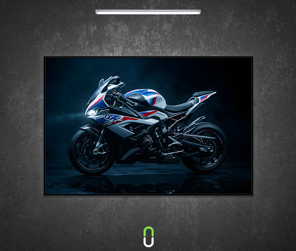 Tableau Néon Rétroéclairé — BMW S1000RR M Sport