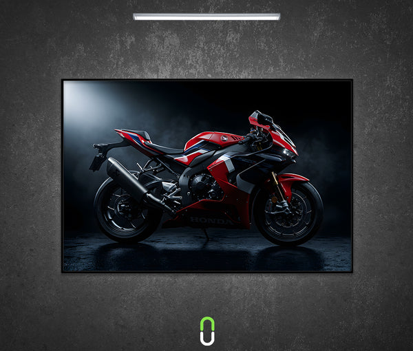 Tableau Néon Rétroéclairé — Honda CBR1000RR Fireblade