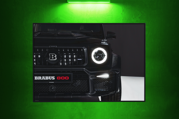 Tableau Néon Rétroéclairé — Mercedes-AMG G 63 Brabus 800