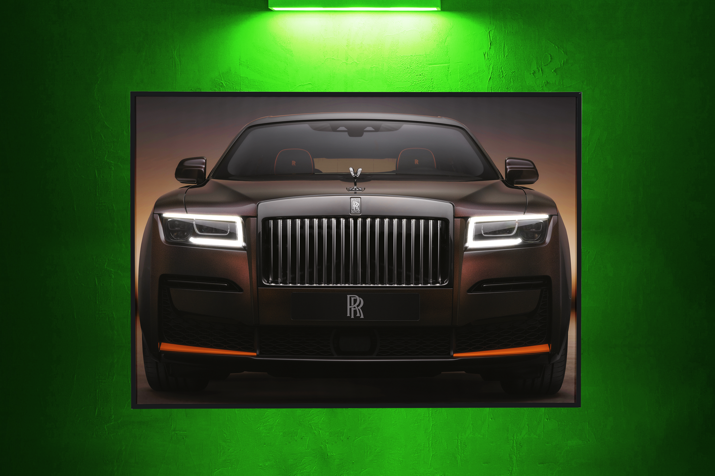 Tableau NÉON - Rolls-Royce Ghost Black Badge