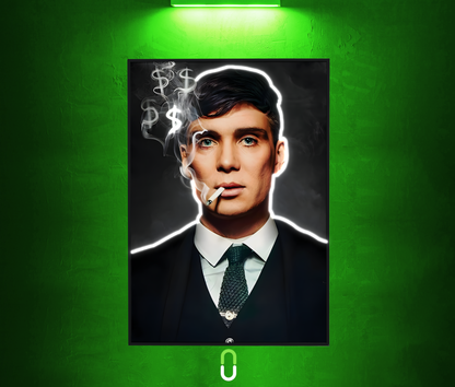 Tableau NÉON - Thomas Shelby - V1