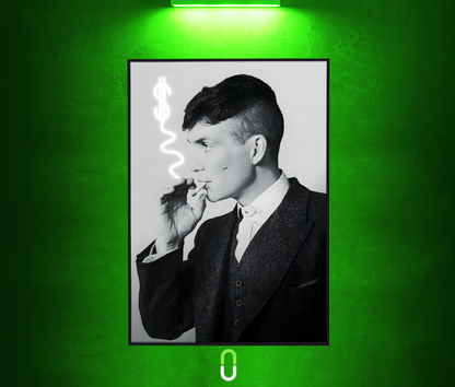 Tableau NÉON - Thomas Shelby - V2