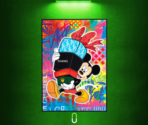 Tableau NÉON - Luxury Brand Stack