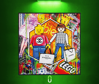 Tableau NÉON - Lego Luxe Life