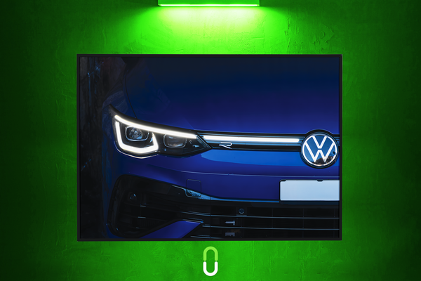 Tableau Néon Rétroéclairé — Volkswagen Golf 8 R
