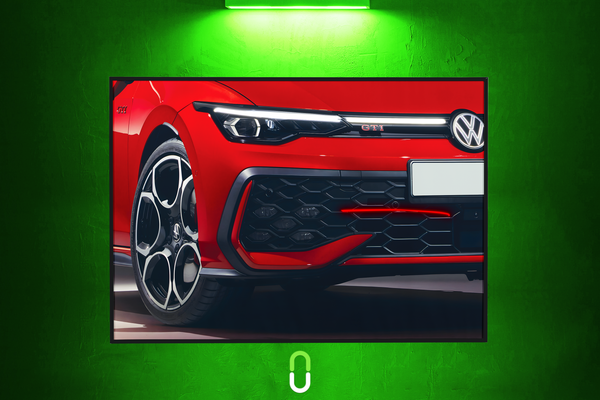 Tableau Néon Rétroéclairé — Volkswagen Golf GTI