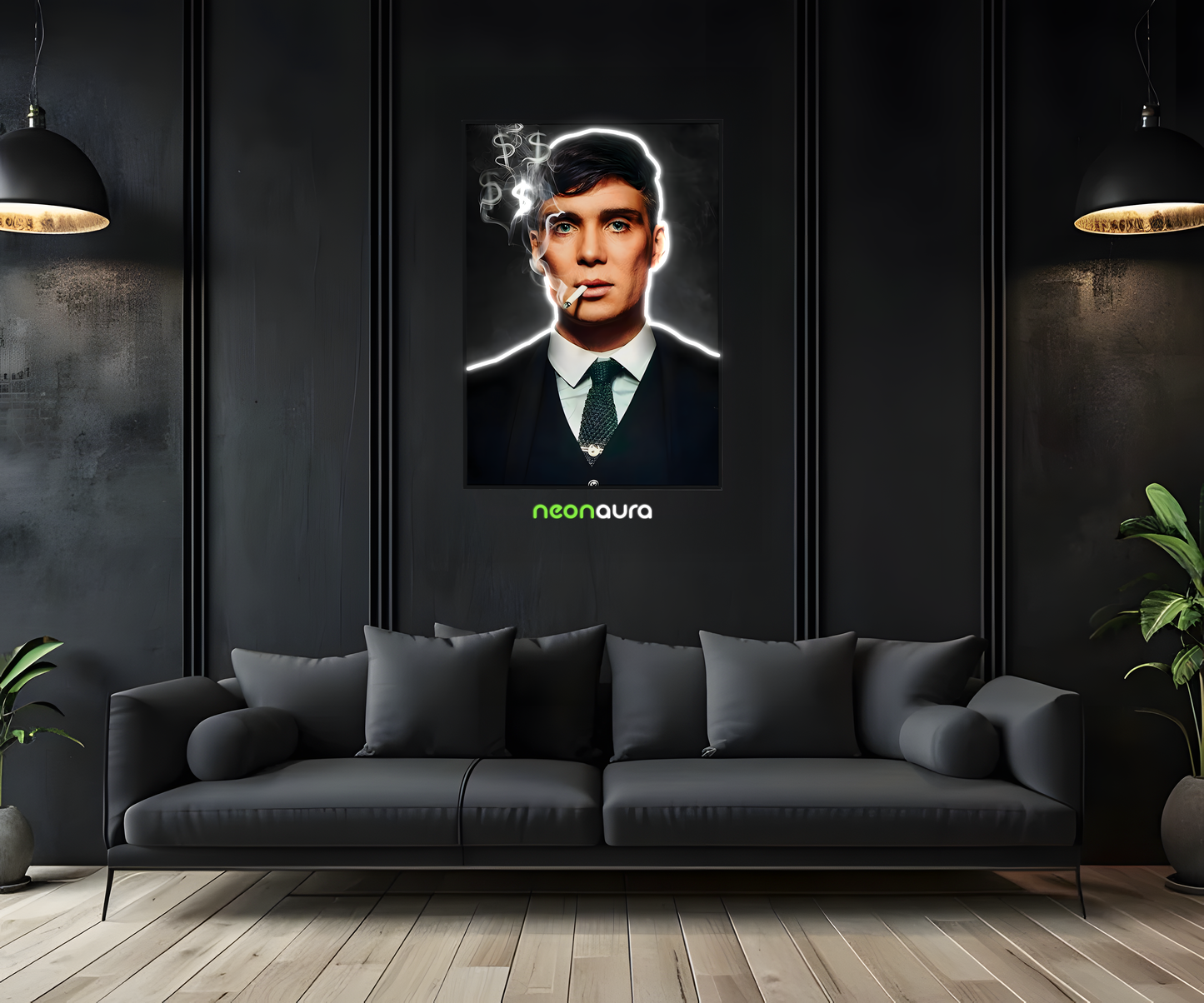 Tableau NÉON - Thomas Shelby - V1