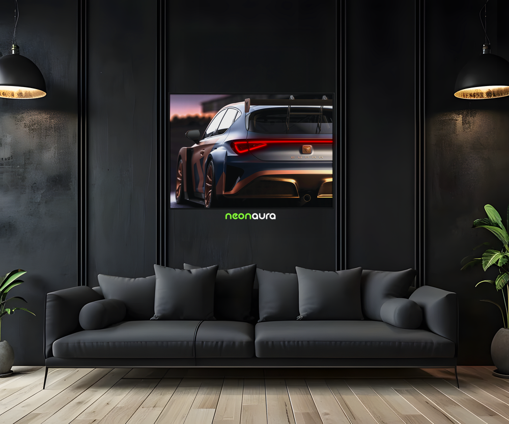 Tableau Néon Rétroéclairé — CUPRA Leon Competicion Avec LED