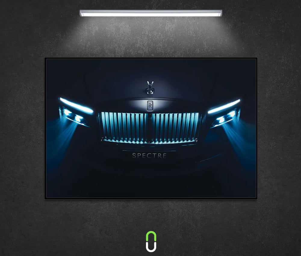 Tableau Néon Rétroéclairé — Rolls Royce Spectre Mansory V1