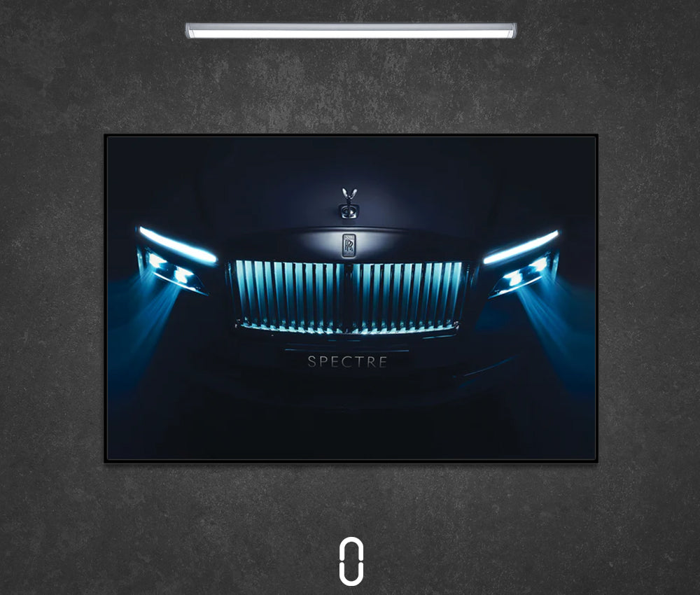 Tableau Néon Rétroéclairé — Rolls Royce Spectre Mansory V1