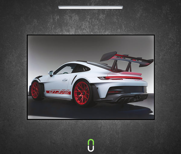 Tableau Néon Rétroéclairé — Porsche 911 GT3 RS