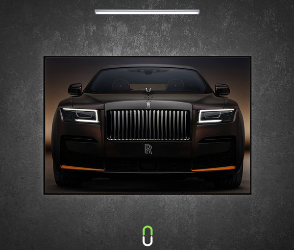 Tableau Néon Rétroéclairé — Rolls-Royce Ghost Black Badge