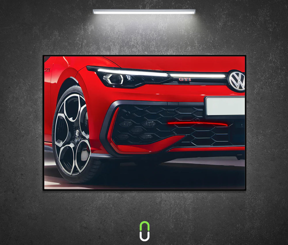 Tableau Néon Rétroéclairé — Volkswagen Golf GTI