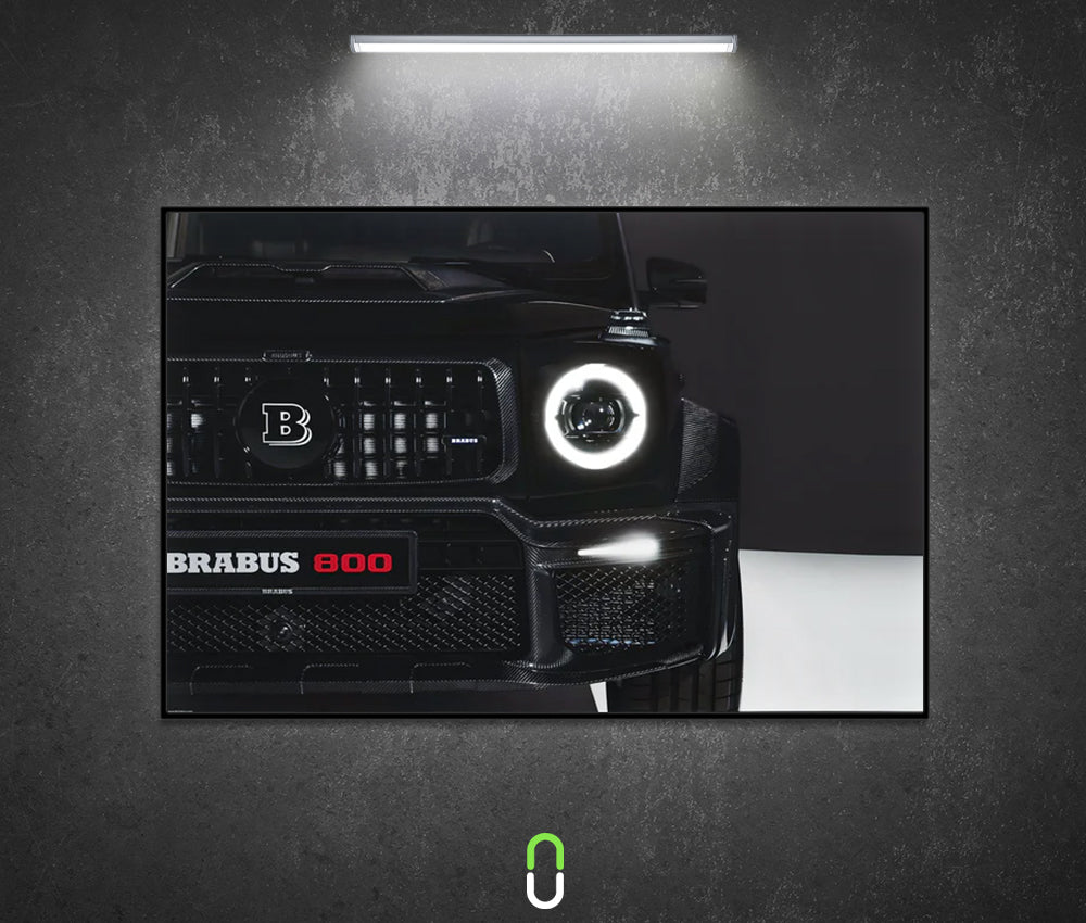Tableau Néon Rétroéclairé — Mercedes-AMG G 63 Brabus 800 Avec LED