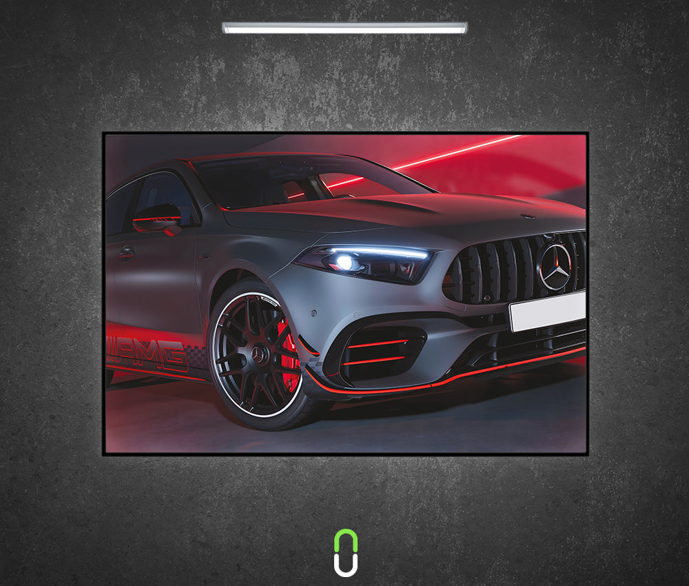 Tableau Néon Rétroéclairé — Mercedes-AMG A45S