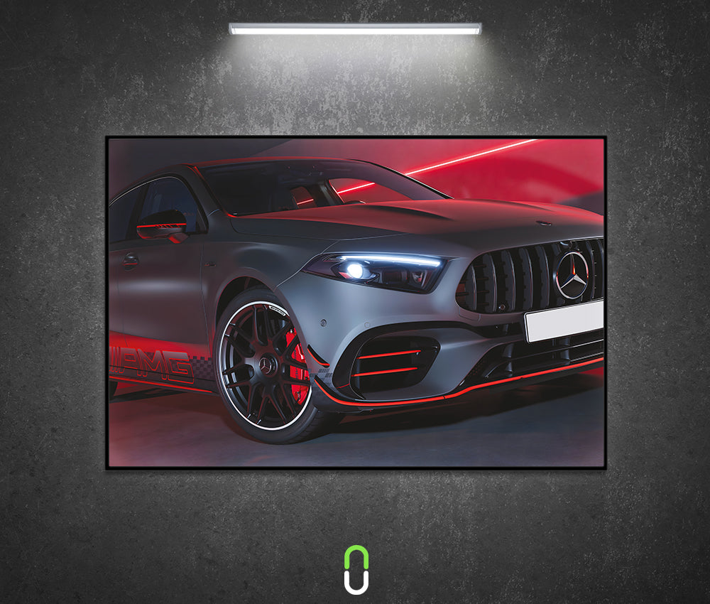 Tableau Néon Rétroéclairé — Mercedes-AMG A45S
