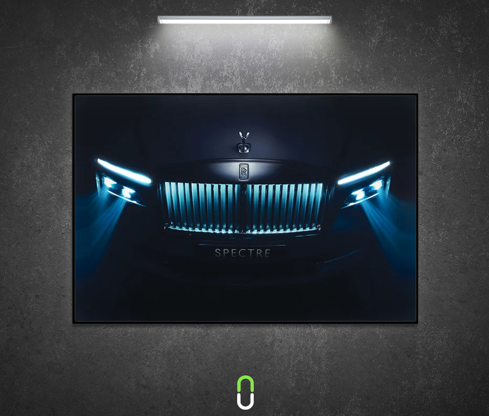 Tableau Néon Rétroéclairé — Rolls Royce Spectre Mansory V2