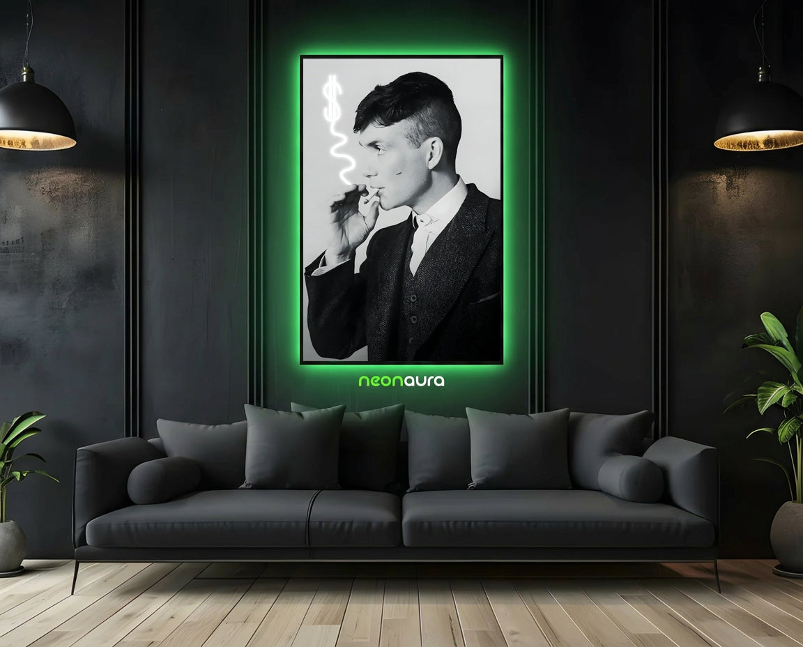 Tableau Néon Rétroéclairé — Thomas Shelby V2